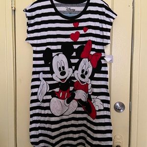 Disney t-shirt pajama dress